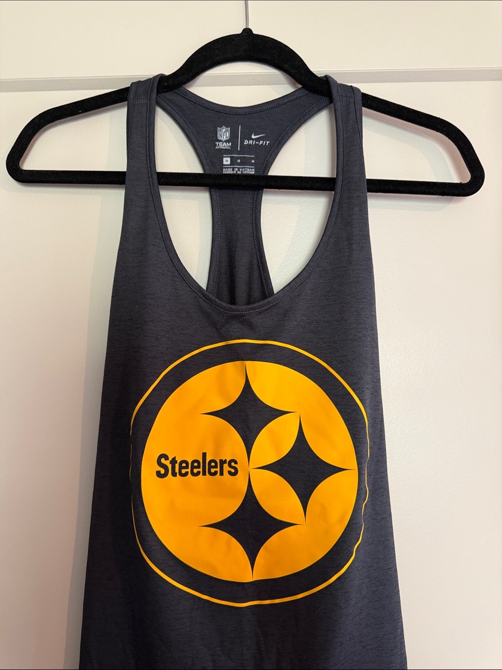 Nike dri-fit Pittsburgh Steelers tank top